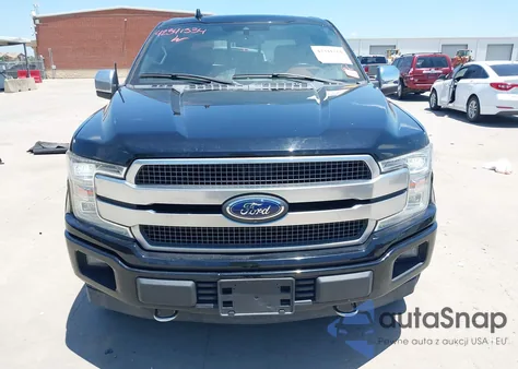 2018 Ford F-150 Platinum z USA, uszkodzony, nr VIN 1FTEW1E56JFC07621